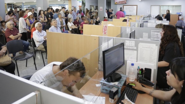 Esta semana el sector Rentas del municipio estuvo repleto de contribuyentes por el beneficio impositivo.