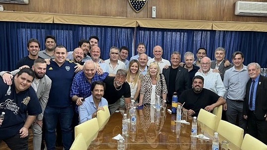 Se dio el traspaso de mando. La asunción formal se va a realizar en la primera reunión de CD en enero del 2024.