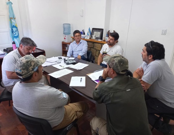 Provincia y el municipio de Senguer coordinan acciones conjuntas.