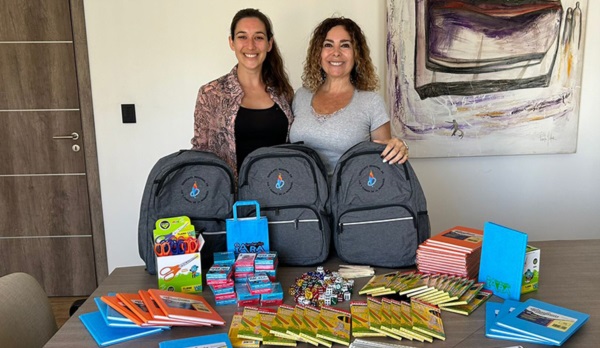Los kits fueron entregados a escuelas para comenzar el ciclo lectivo.