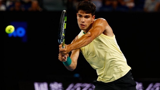 Récord: Alcaraz superó a Borg como el más joven en encadenar siete octavos de Grand Slam.