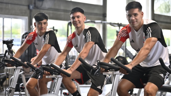 Subiabre, Mastantuono y Zabala, las nuevas promesas de River.