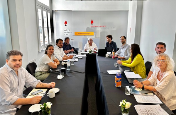 Carrió, Ferraro y el resto de la cúpula dirigencial de la CC.