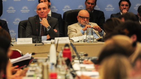 Procurador general de Tesoro, Rodolfo Barra, uno de los que fue a defender el mega proyecto.