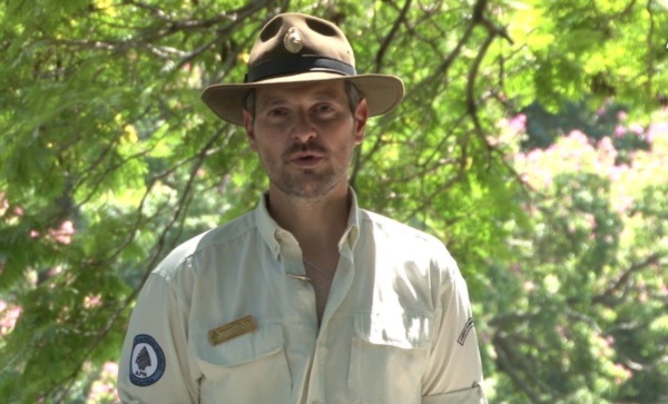 Danilo Otaño, actual intendente del Parque Nacional Los Alerces.