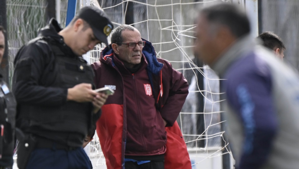 Marcelo Pérez Álvarez colabora en Racing. Foto: Daniel Feldman.