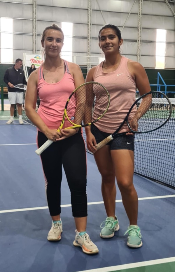 Valentina Surdo (22) y Valeria Graff (21), ambas de Argentina, juegan el W15 de Trelew.
