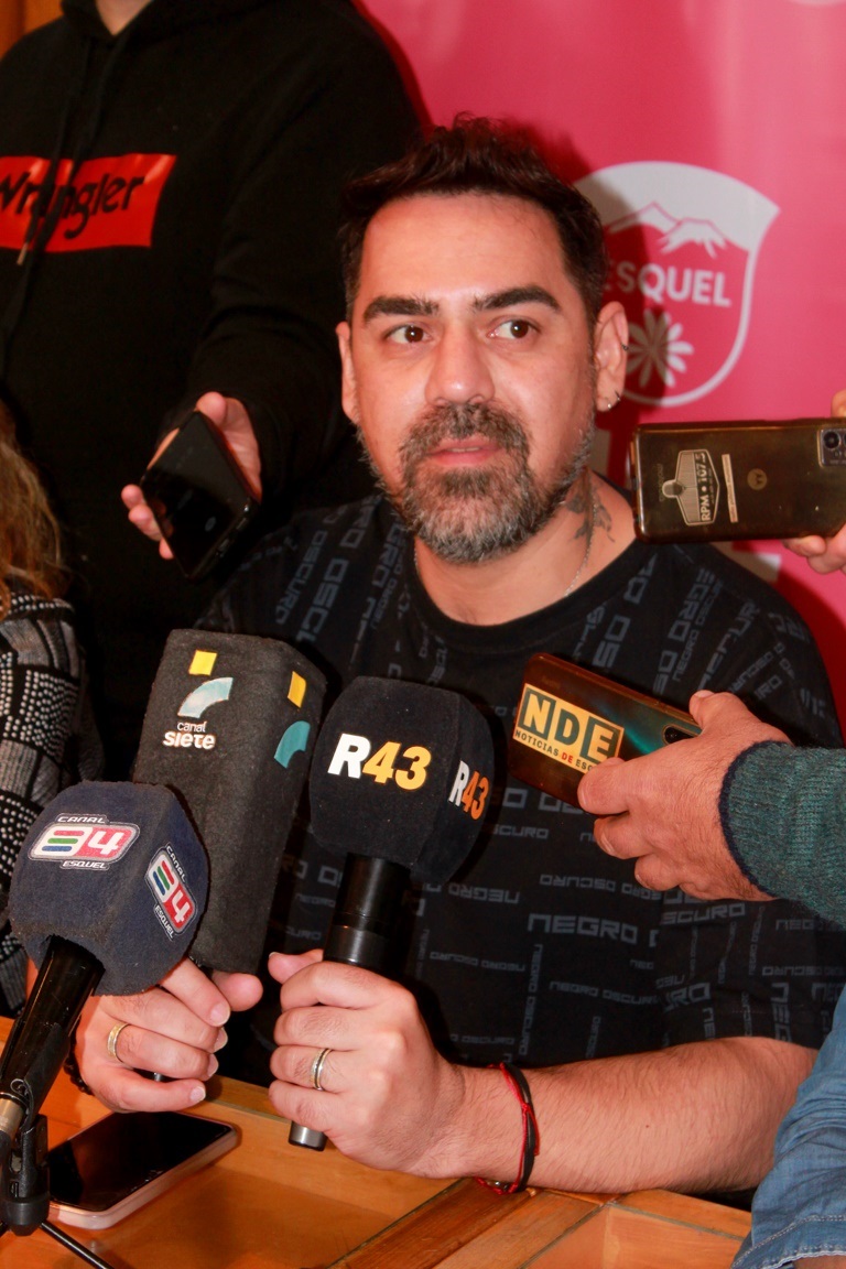 Enrique Castro, El subsecretario de Cultura de la Municipalidad de Esquel.