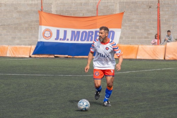Gonzalo Peña, el héroe de la victoria ante Independiente.