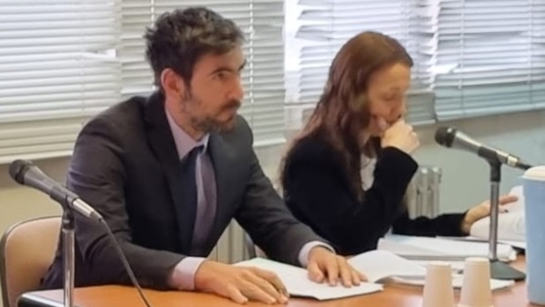 María Bottini y Julián Forti, investigadores del caso.