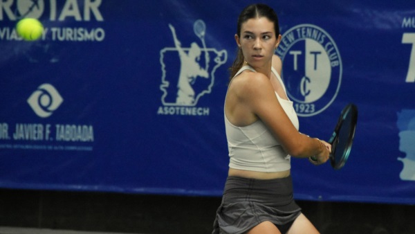 La mexicana Gómez Pezuela Cano sorteó la primera oponente en el torneo. (Foto: Norman Evans/Jornada).