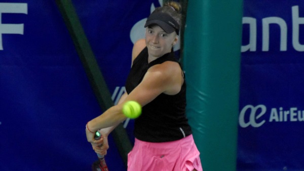 Sol Rabin quedó afuera en su debut en singles. (Foto: Norman Evans/Jornada).