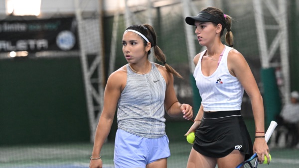 Gerald González y Katja Markus avanzaron a 8vos de final en dobles. (Foto: Daniel Feldman).