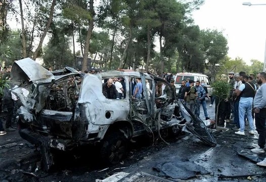 Un ataque aéreo israelí causó víctimas en Damasco tras impactar en un edificio residencial. Fotografía: Agencia Noticias Argentinas/Xinhua