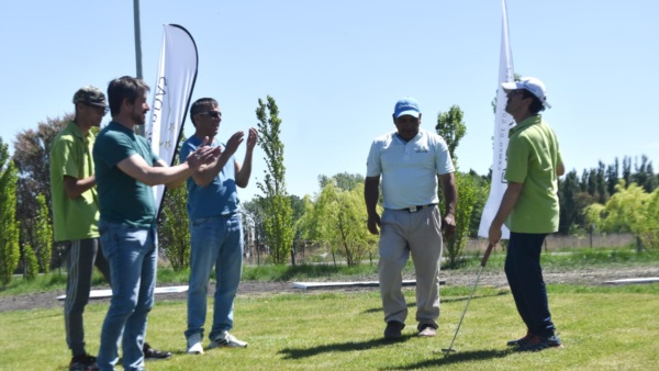 Gerardo Merino en Las Bardas Campo de Golf.