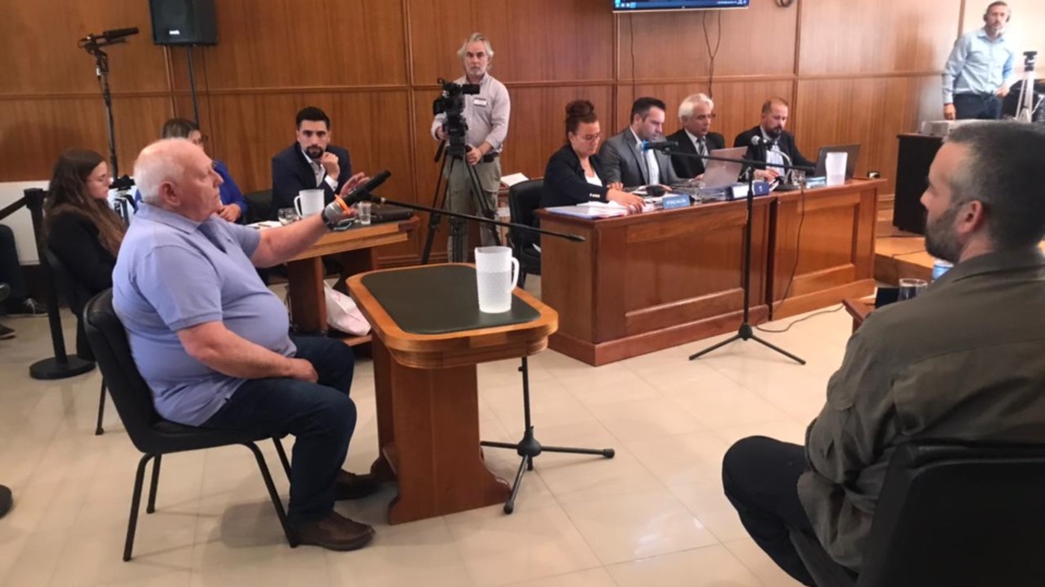 Luis La Regina declarando - Foto Prensa STJ