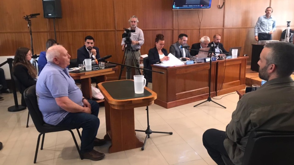Luis La Regina declarando - Foto Prensa STJ