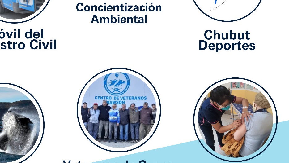 Estarán el Vacunatrio Móvil y el Móvil de DNI y Veteranos; entre otros.