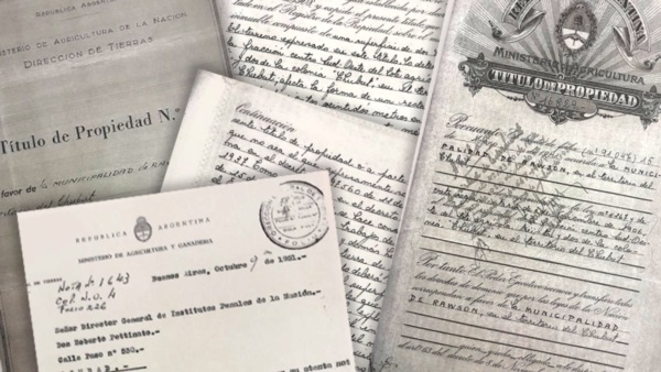 El título de propiedad 16.829 le corresponde a la Municipalidad de Rawson.