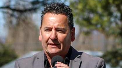Ariel Molina, intendente de Corcovado y miembro del Frente Renovador.