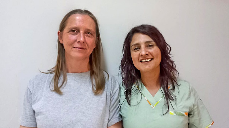 Son las responsables de Salud Mental del Hospital de Puerto Madryn