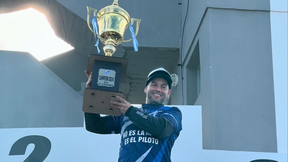 Amílcar Oliver es el campeón 2024 del Turismo Carretera Patagónico. (Foto: Puesta a Punto).