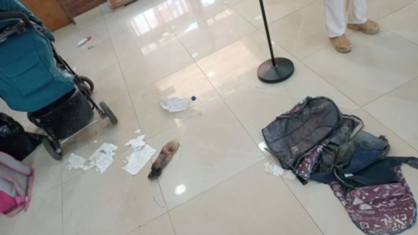 Se constató que la reacción química fue realizada por los menores luego de ver un video en YouTube.