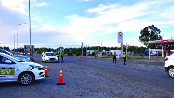 Los operativos de control se efectuaron en el acceso a las ciudades.