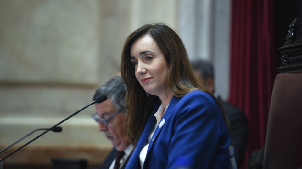 Victoria Villarruel, vicepresidenta de la Nación.