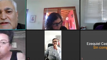 El encuentro estuvo a cargo de los doctores. María José Castro Blanco y Paulo Koning.