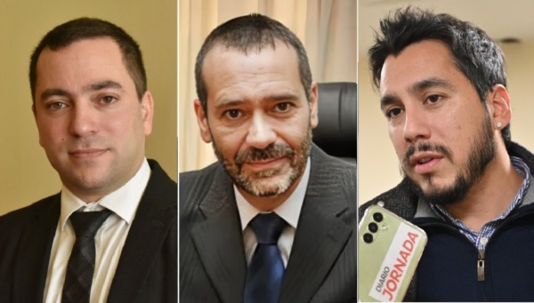 Giacomone, Panizzi y Coliñir.