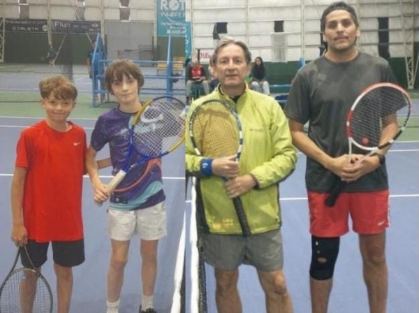 En la final del dobles de 4º Caballeros también habrá duelo generacional: los chicos Weigel y Nogueira se medirán con los adultos Solivella-Leiva.