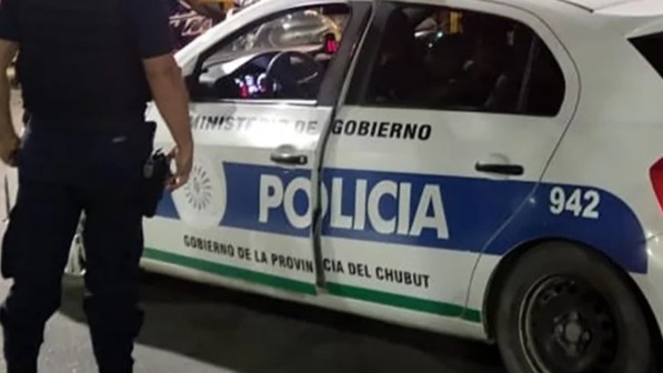 Por razones de jurisdicción, intervino la comisaría de Rada Tilly.