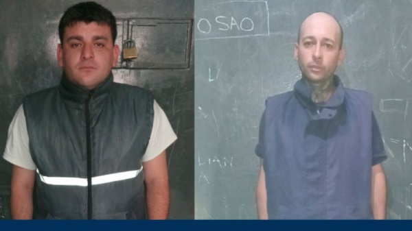 Los sujetos esperan detenidos la audiencia de formulación de cargos.