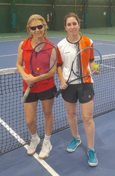 Finalistas de 4ta Damas: Elena Guerriot y Daniela Turano. (Foto: TTC).