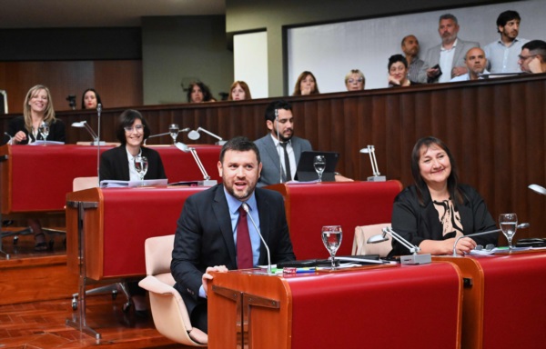 Pais, al frente del agitado bloque de Arriba Chubut.