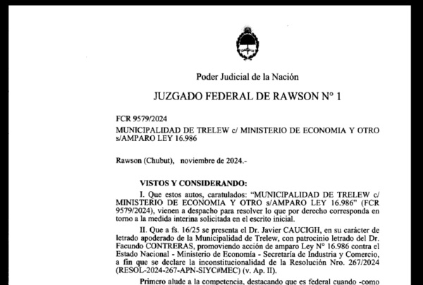 Facsímil del fallo de Sastre.