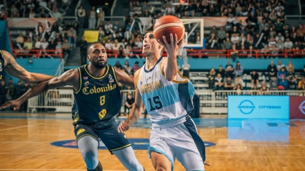 n su último juego en Mar del Plata, Argentina venció a Colombia rumbo a la AmeriCup.