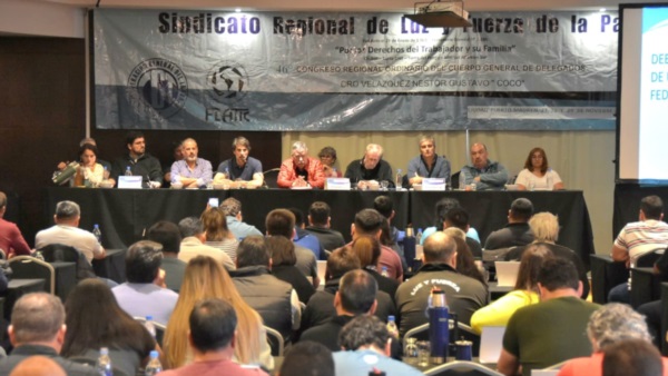 Una imagen del Congreso de Luz y Fuerza.
