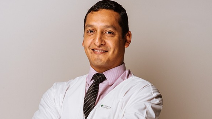 Dr. Erik Pebe Pueyrredón, uno de los disertantes.