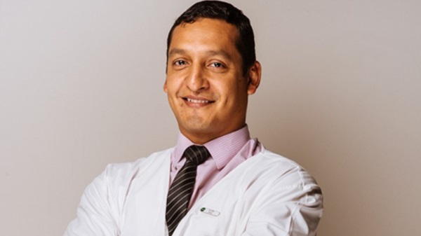 Dr. Erik Pebe Pueyrredón, uno de los disertantes.