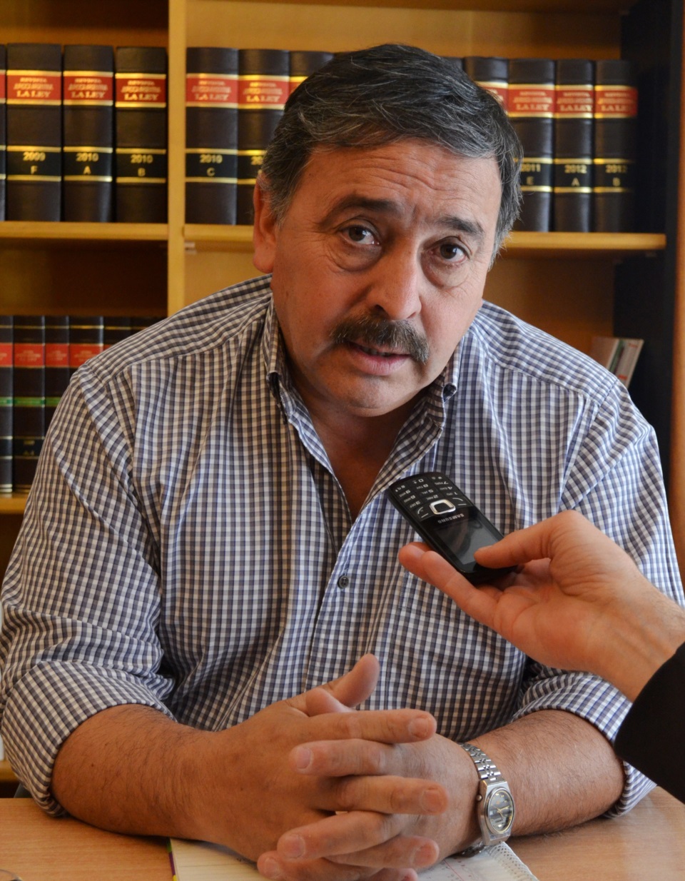 González, dirigente de la UCR Esquel. 