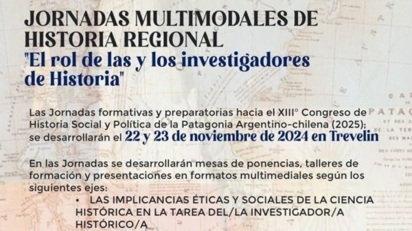 Las Jornadas se llevarán a cabo el 22 y 23 de noviembre próximos.