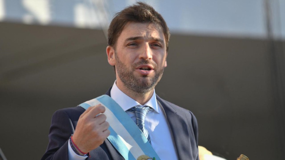 Ignacio Torres, gobernador de Chubut.