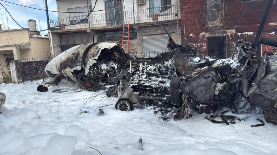 Imagen del brutal accidente en San Fernando.