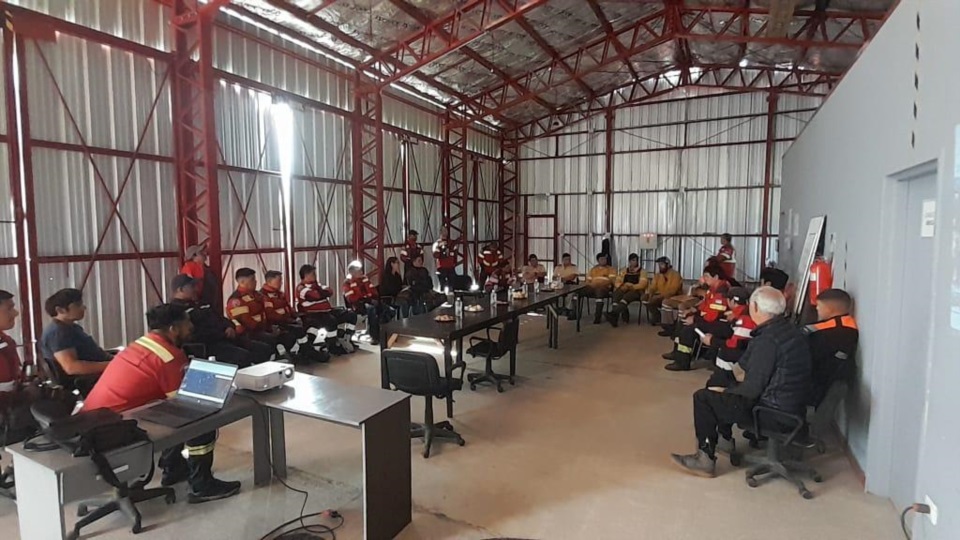 El encuentro se desarrolló en Las Golondrinas.