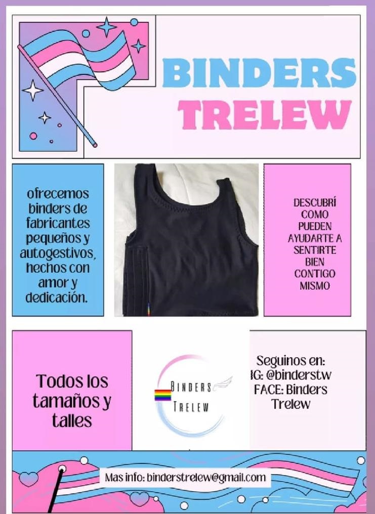 Otra postal de la cuenta de Binders Trelew en IG. 