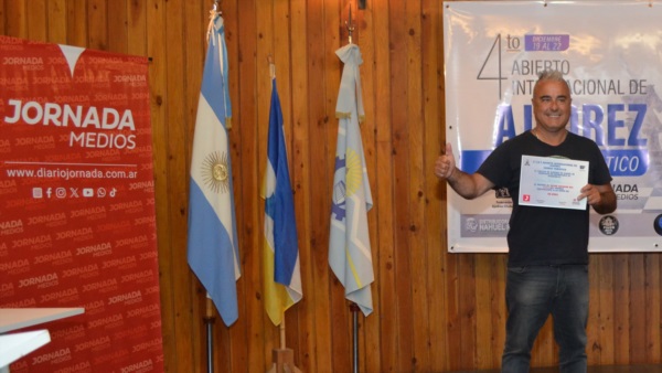 Horacio Hernández fue el mejor esquelense del certamen. (Foto: Atilio Ortiz/Jornada).