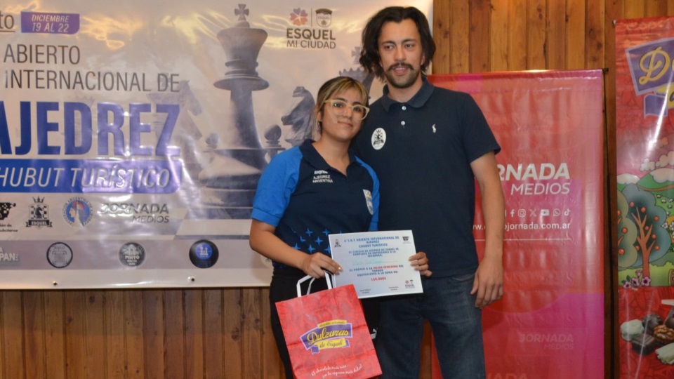 María José Campos, campeona argentina 2023, fue la ganadora en damas. (Foto: Atilio Ortiz/Jornada).