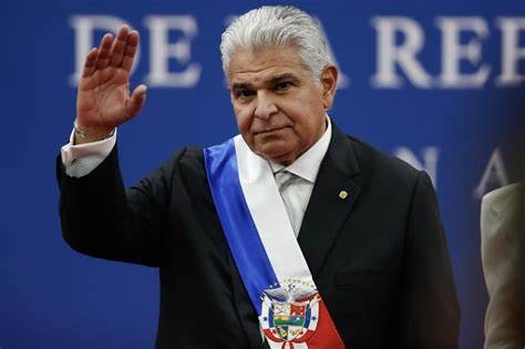 El presidente de Panamá, José Raúl Mulino. Tenga mano, tallador...